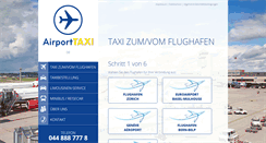 Desktop Screenshot of airporttaxi.ch